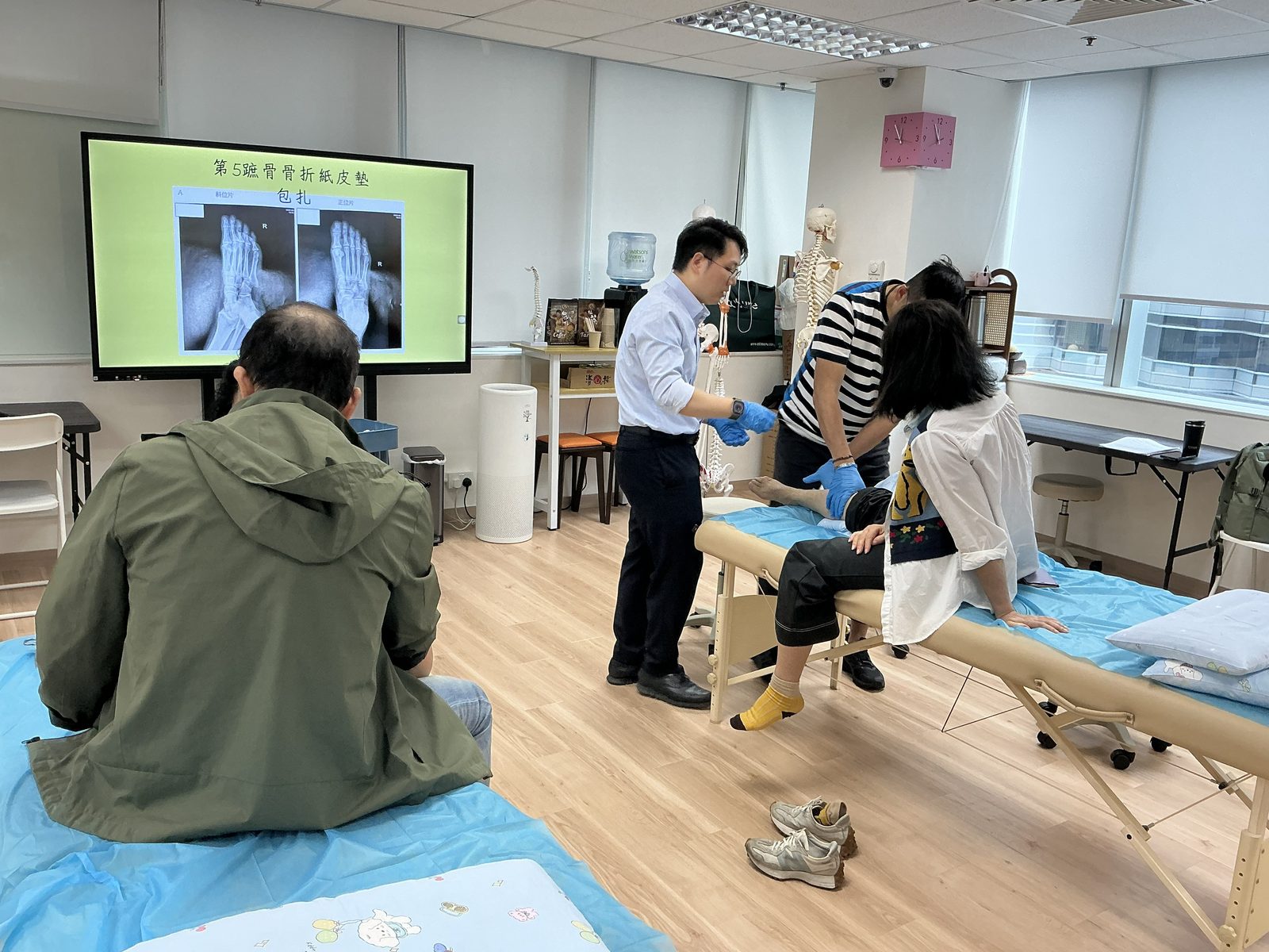 跌打基礎課程 — 課堂實況